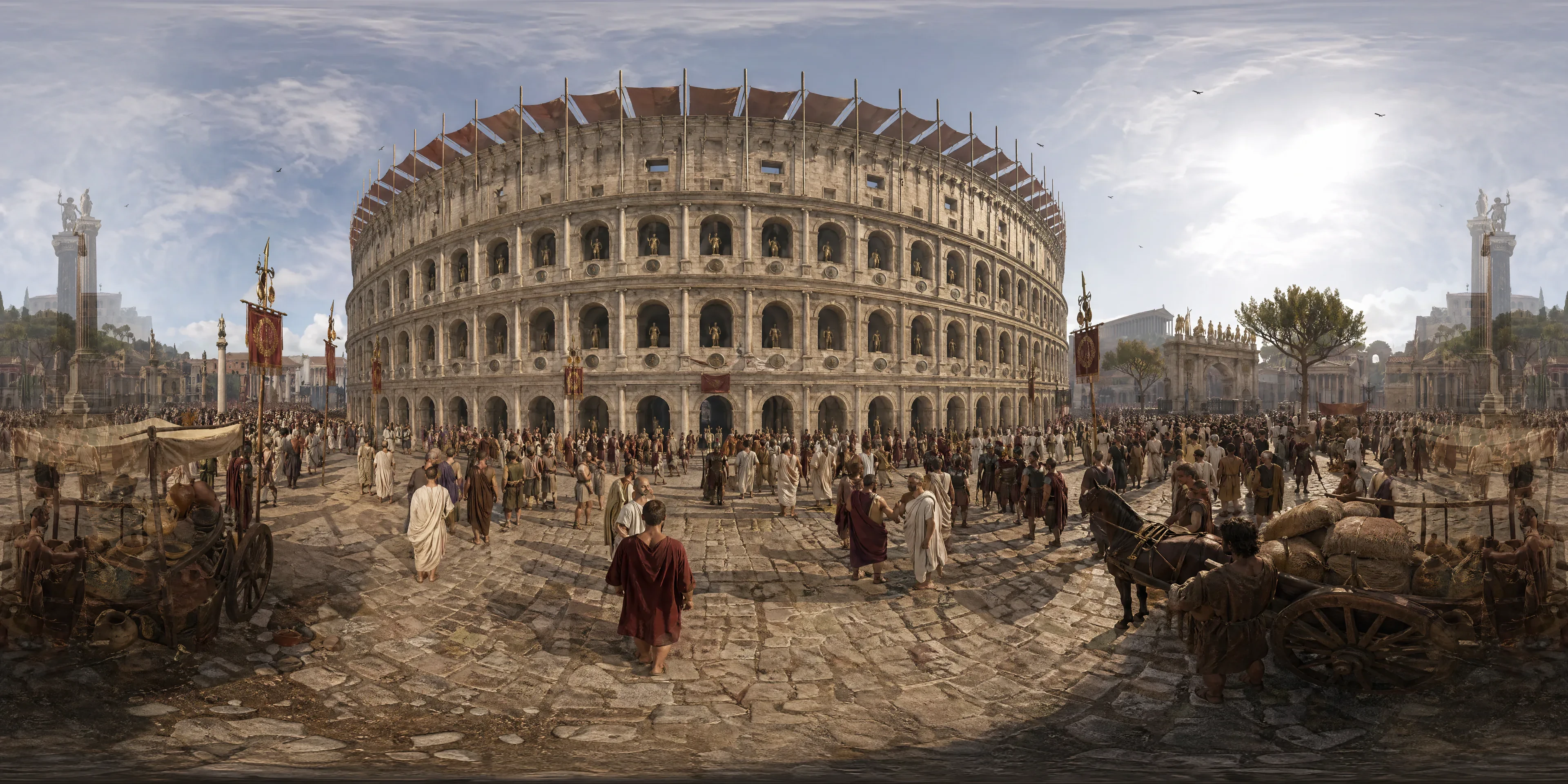 Opening of the Colosseum panorama